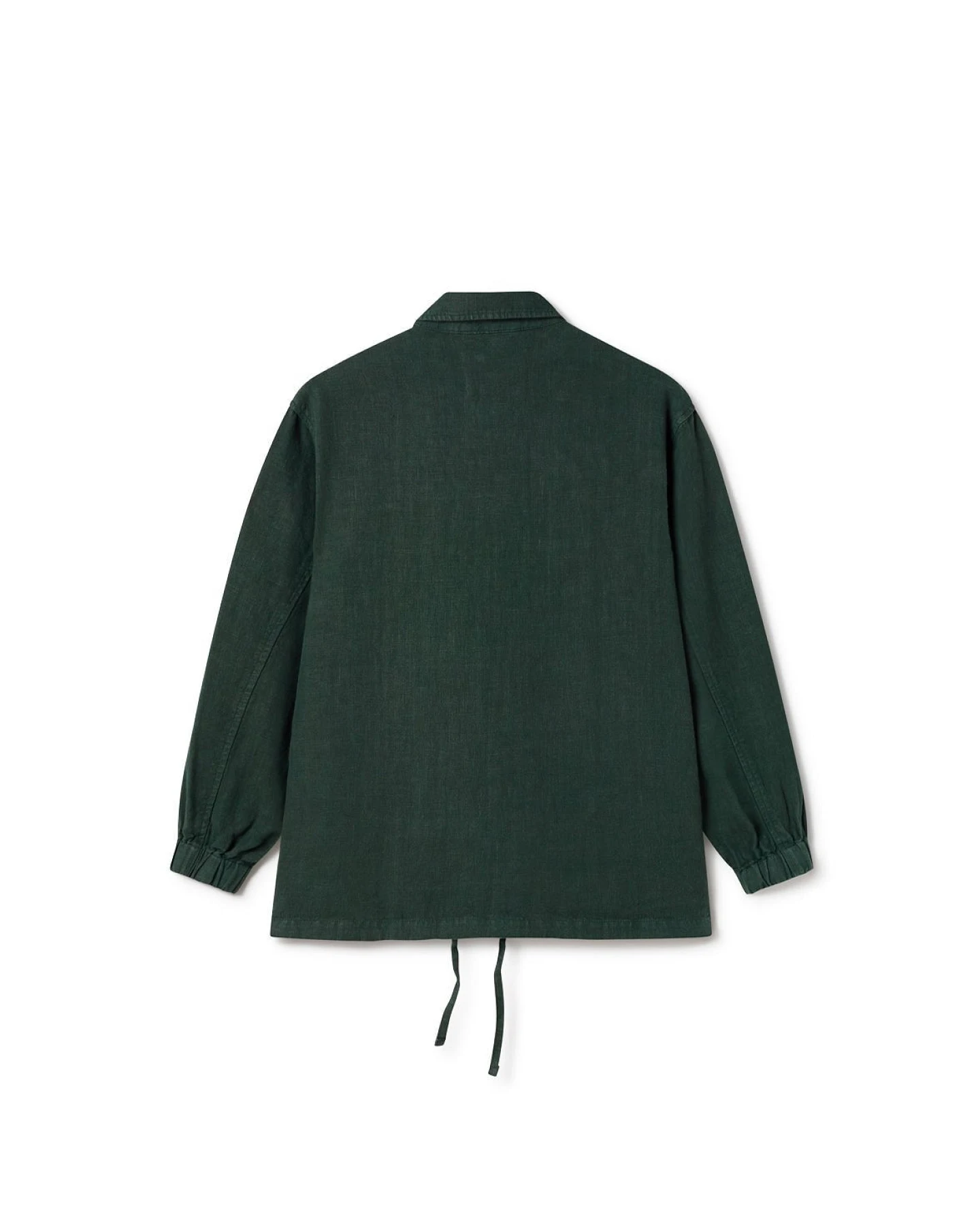 TWOTHIRDS Damen vegan Overshirt Nacula Dunkelgrün – Ansicht 2