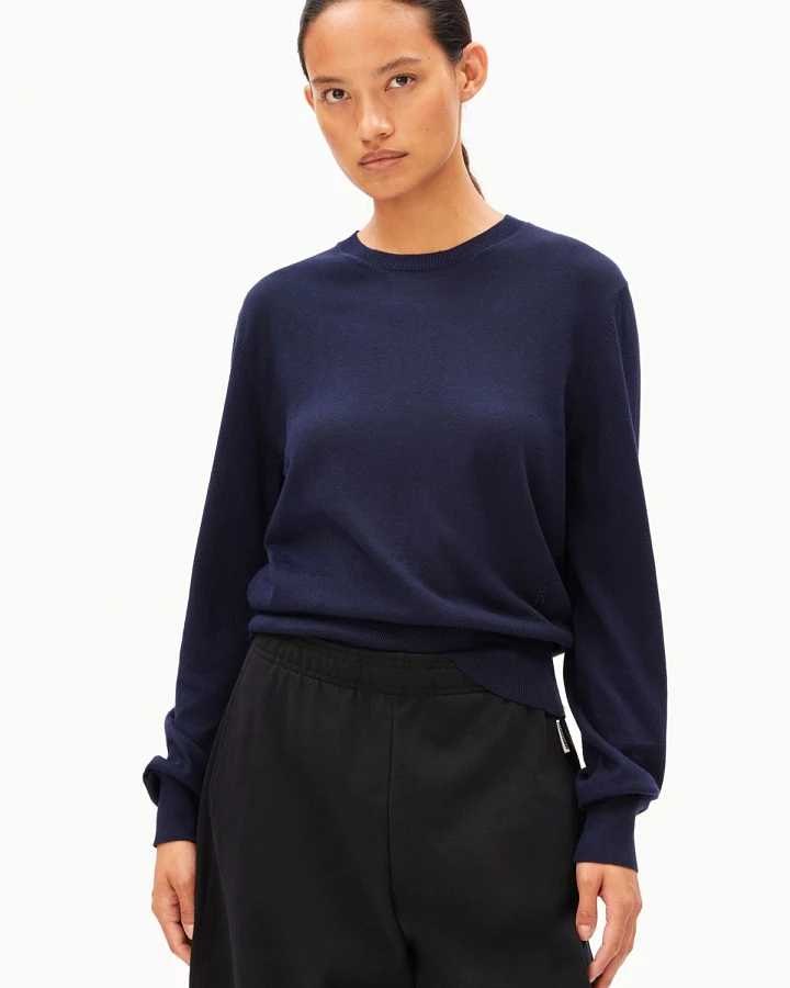 Strickpullover Fine Knit Blau