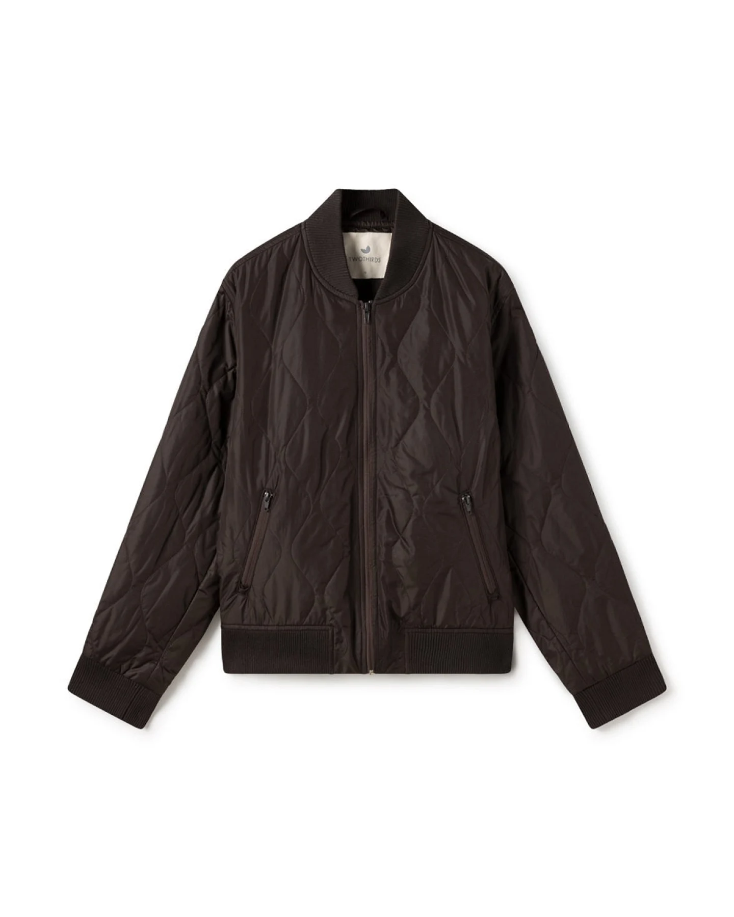 TWOTHIRDS Herren vegan Jacke Kupreanof Schokoladenbraun – Ansicht 2