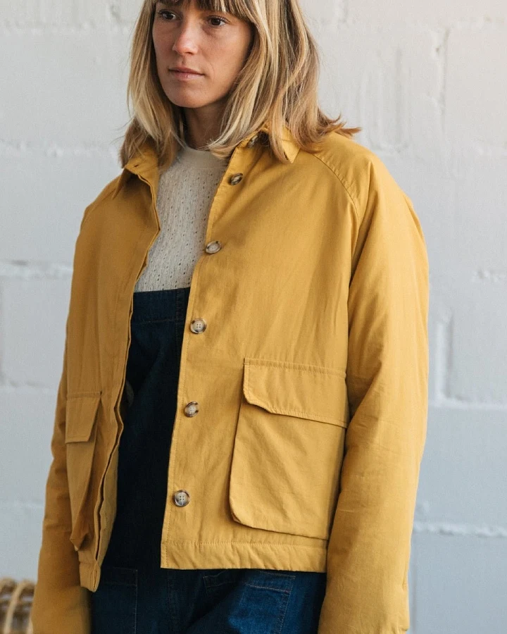 TWOTHIRDS Damen vegan Jacke Makulova Kreuzkümmel