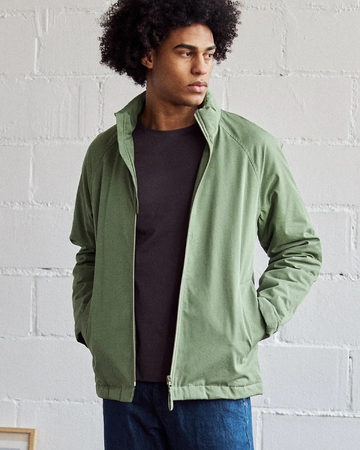 TWOTHIRDS Herren vegan Jacke Gabriel Soft Grün
