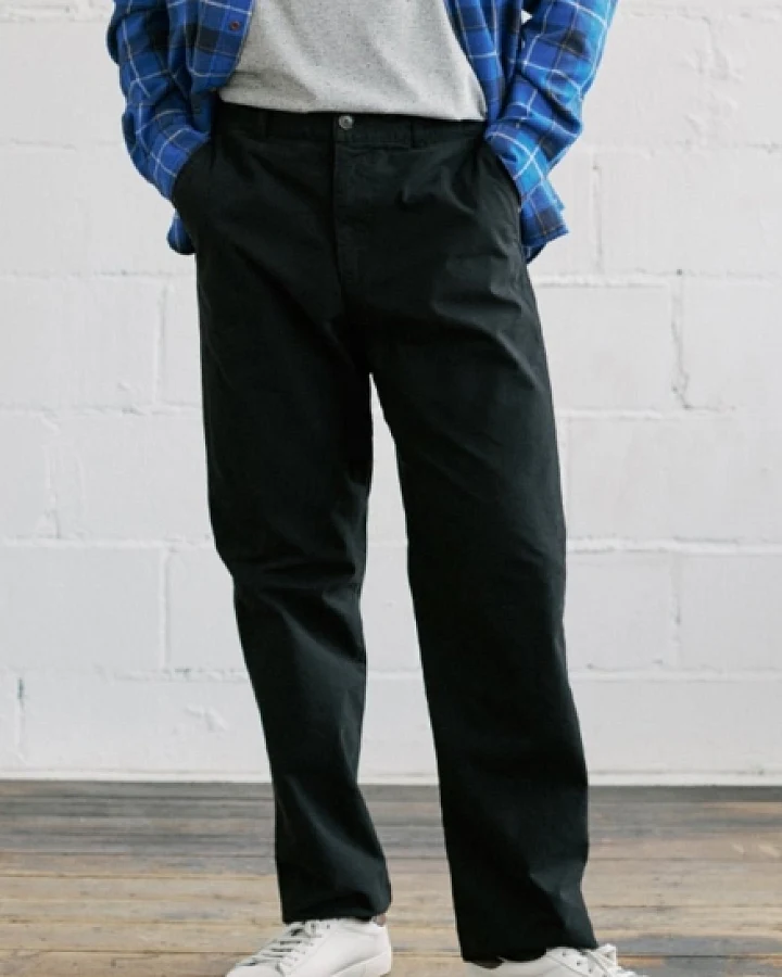 TWOTHIRDS Herren vegan Hose Venetiko Schwarz