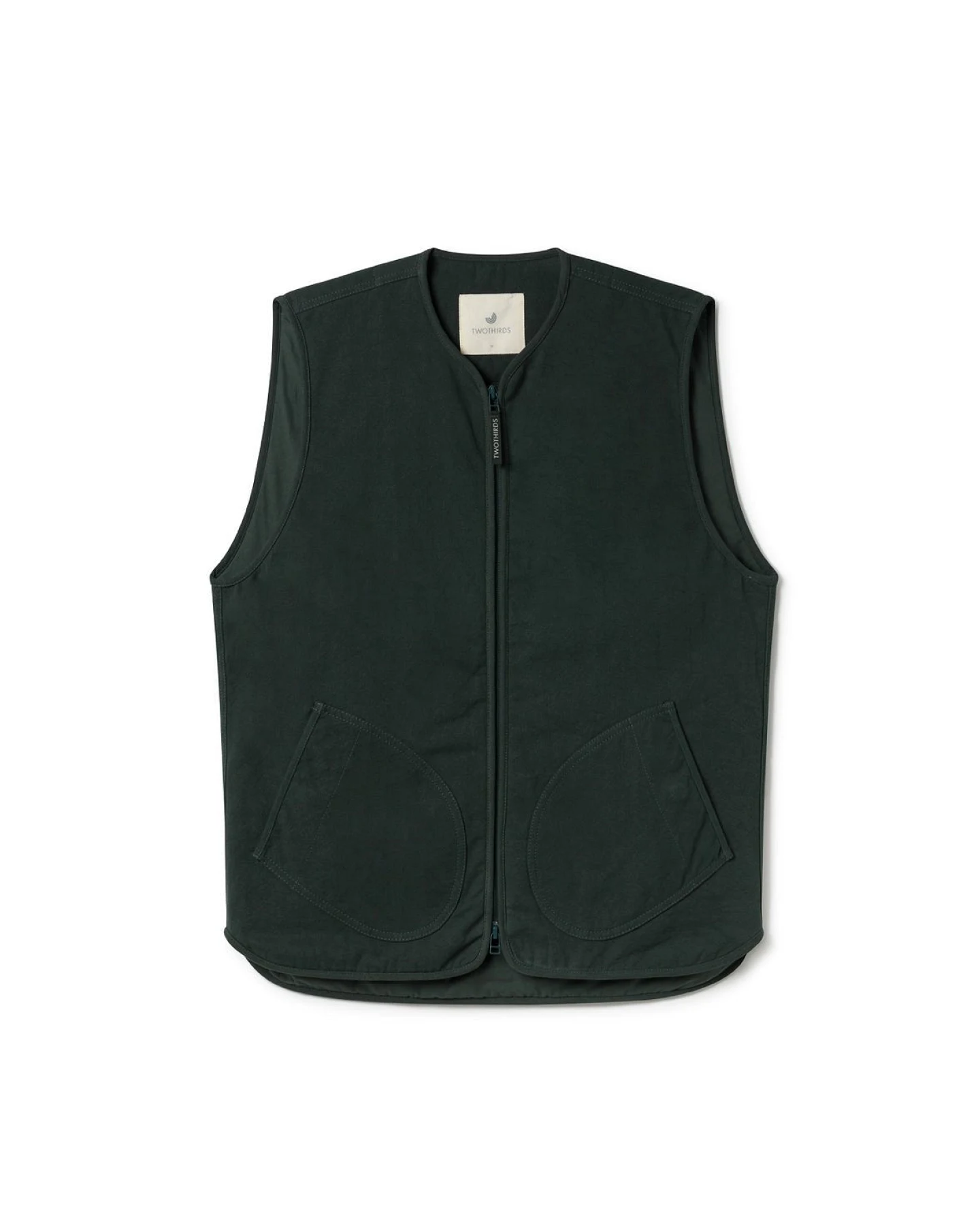 TWOTHIRDS Herren vegan Jacke Wager Dunkelgrün – Ansicht 2