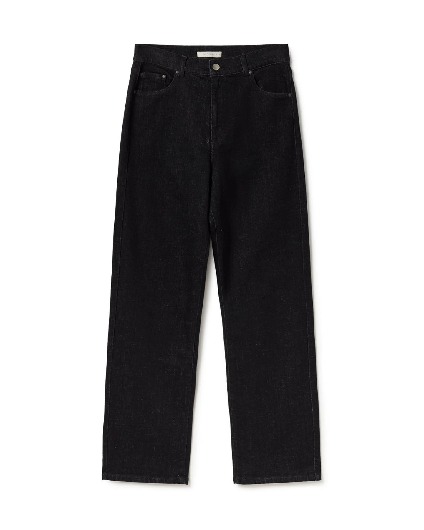 TWOTHIRDS Damen vegan Jeans Tino Schwarz – Ansicht 2