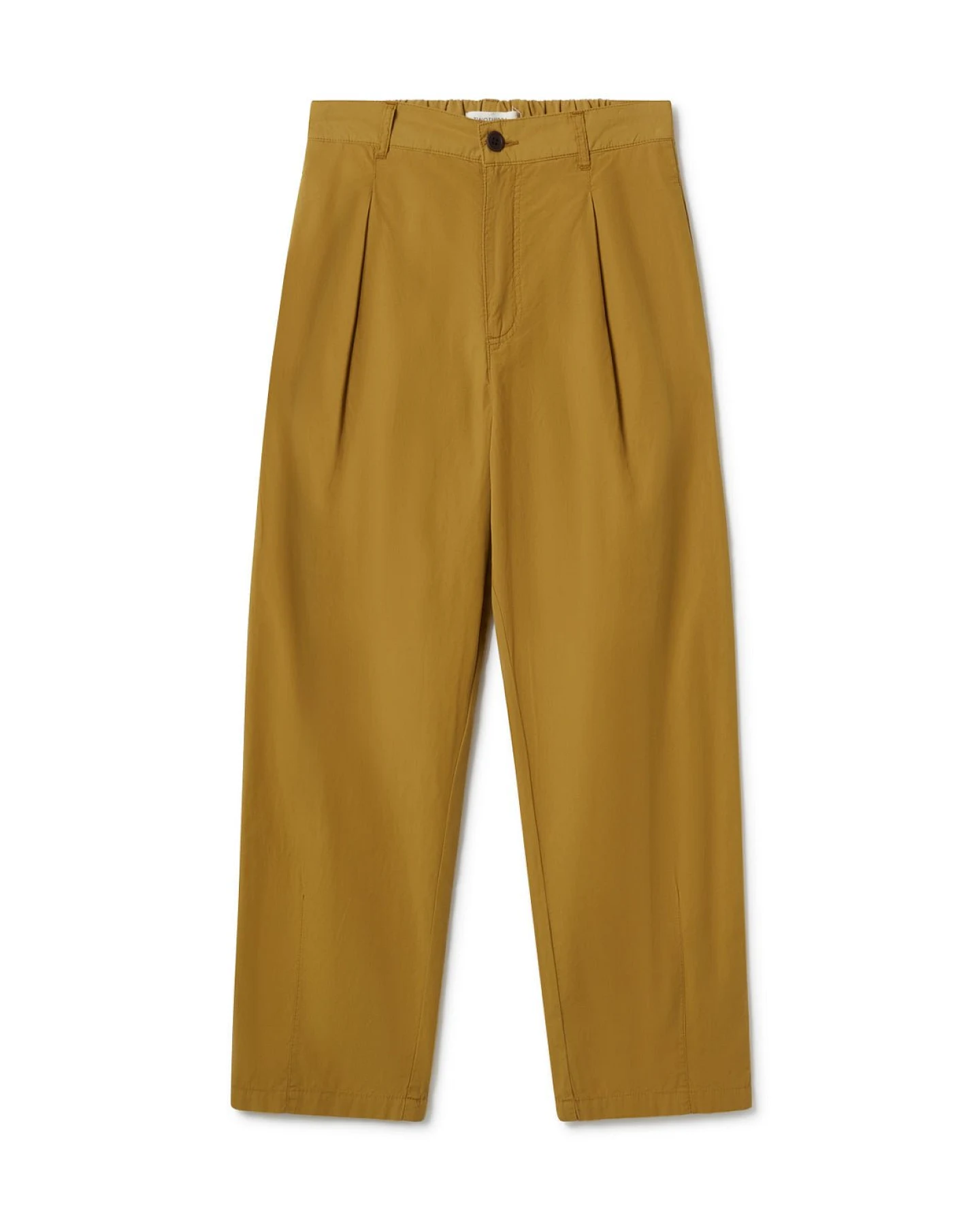 TWOTHIRDS Damen vegan Hose Chiens Senfgelb – Ansicht 2