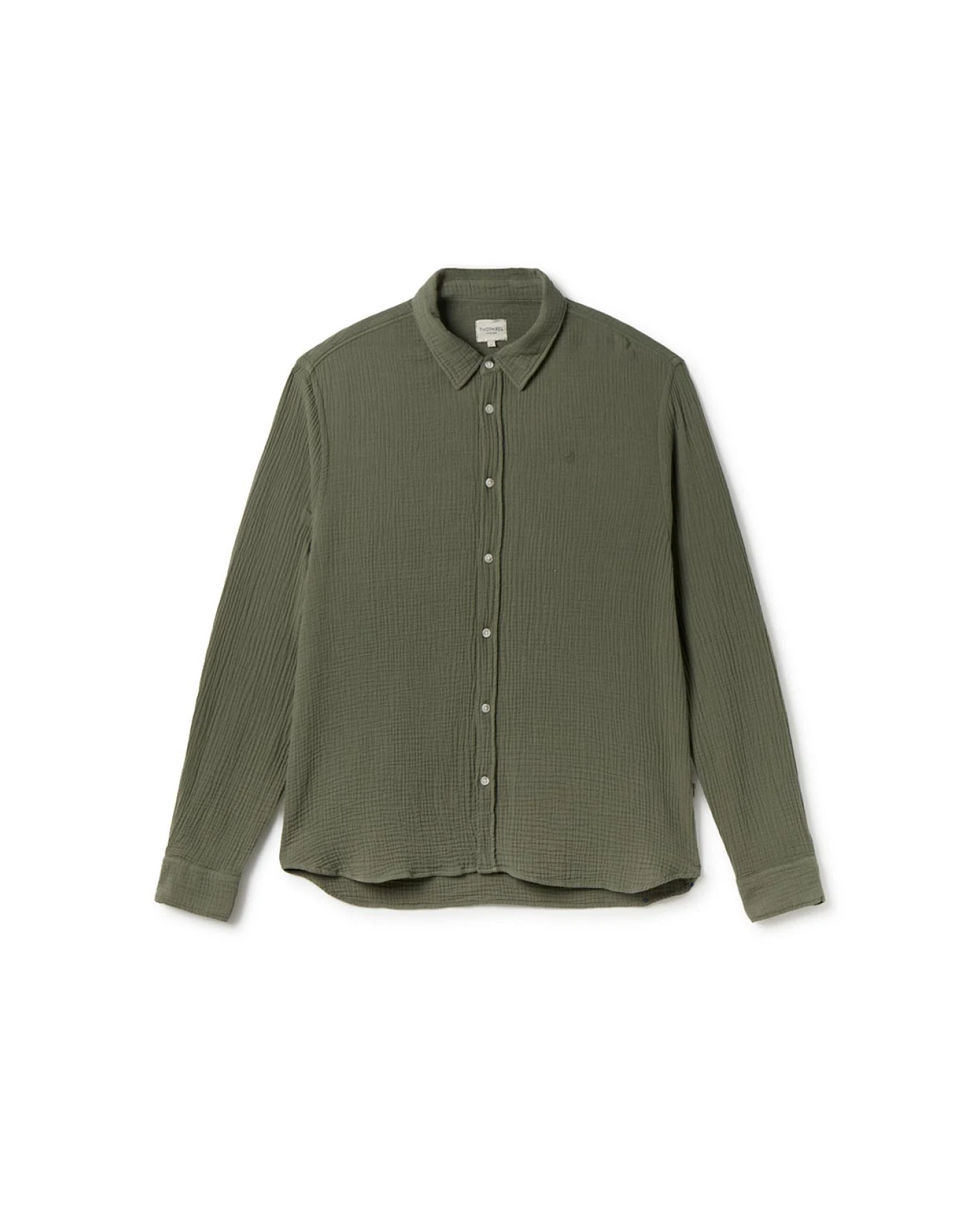 TWOTHIRDS Herren vegan Shirt Unyee Deep Lichen Green – Ansicht 2