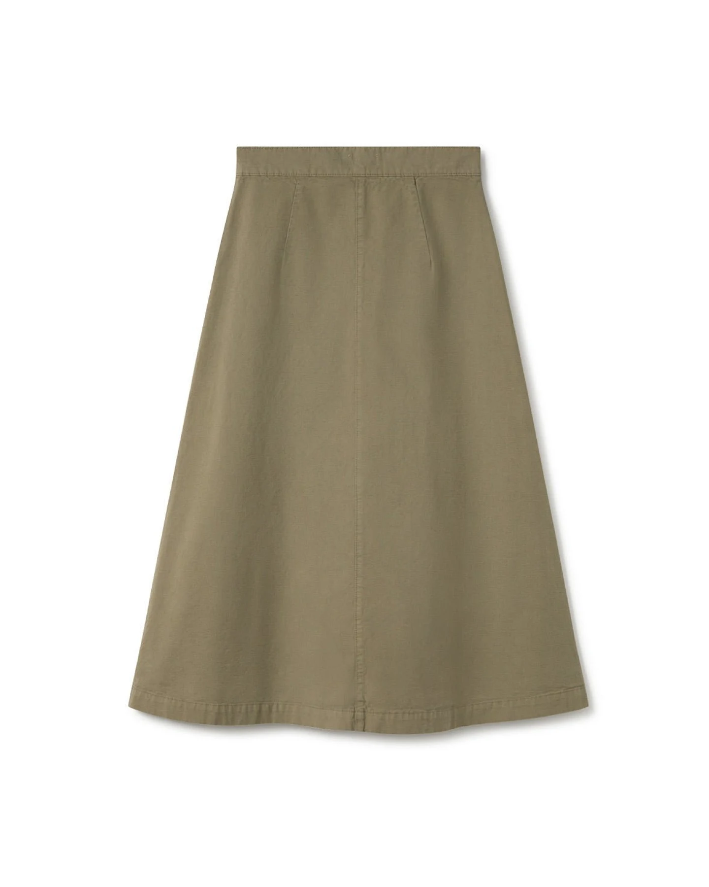 TWOTHIRDS Damen vegan Rock Aspo Light Khaki – Ansicht 2