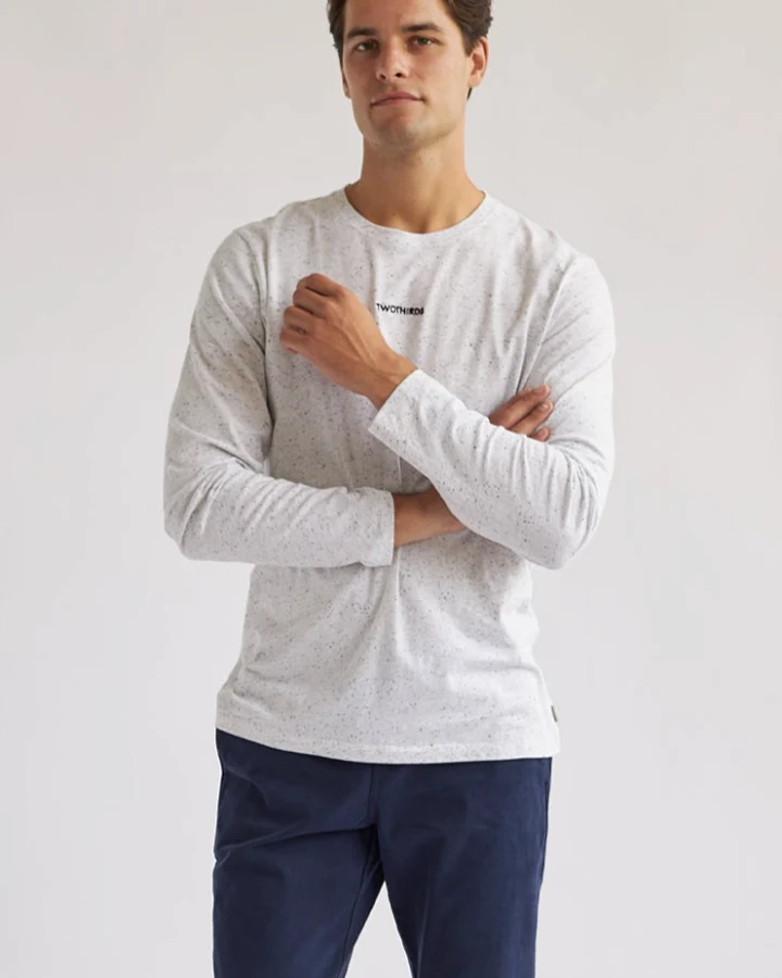TWOTHIRDS Herren vegan T-Shirt Carlingford Weiß