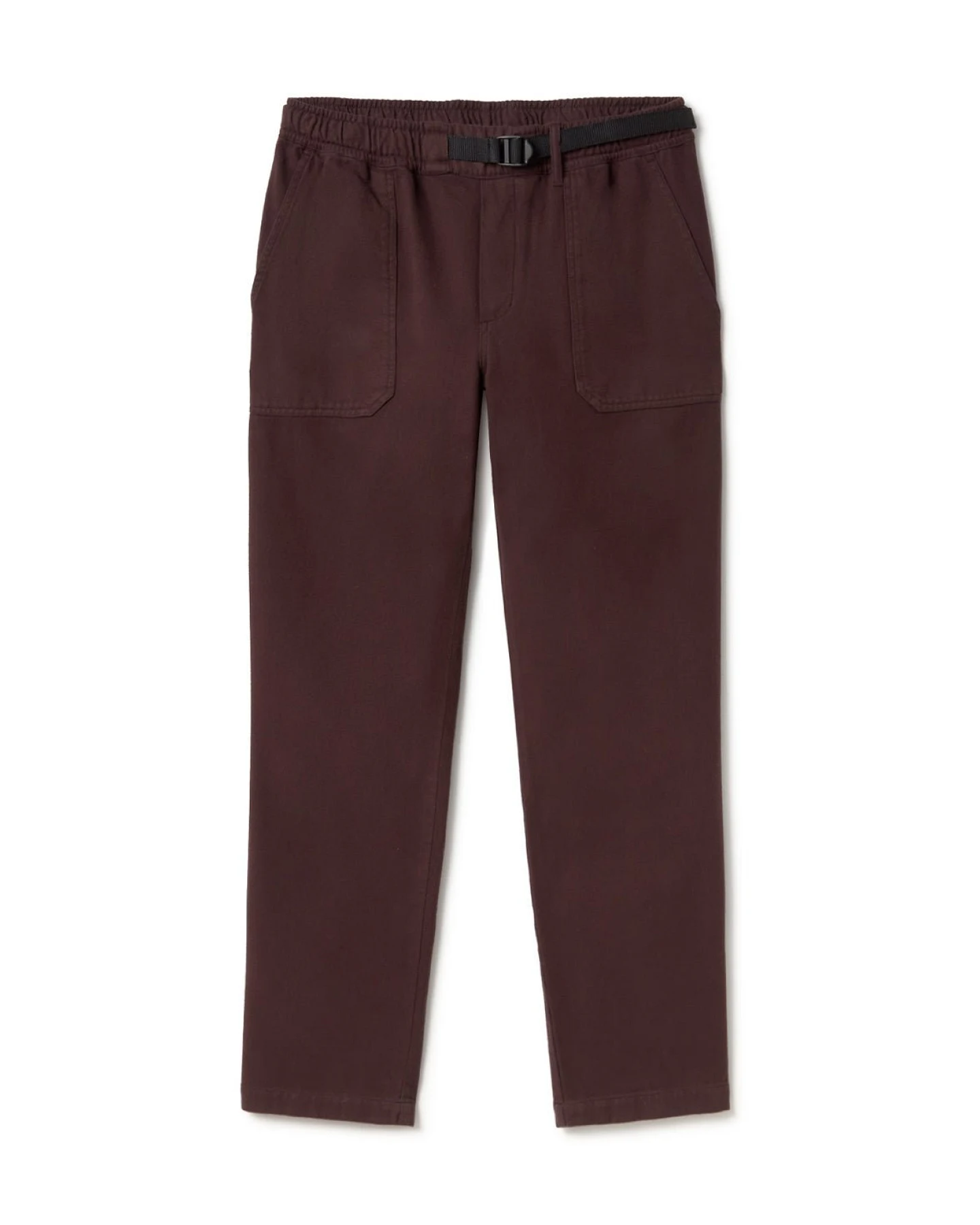 TWOTHIRDS Herren vegan Hose Downhill Dunkelbraun – Ansicht 2