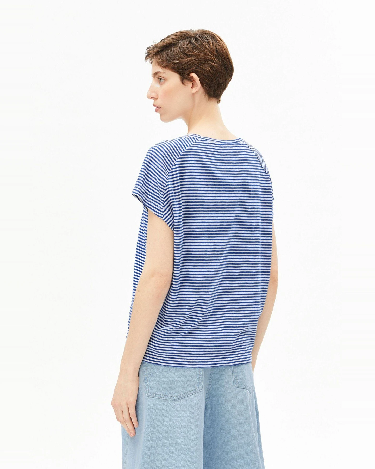 T-Shirt Slub Jersey Stripe – Ansicht 3