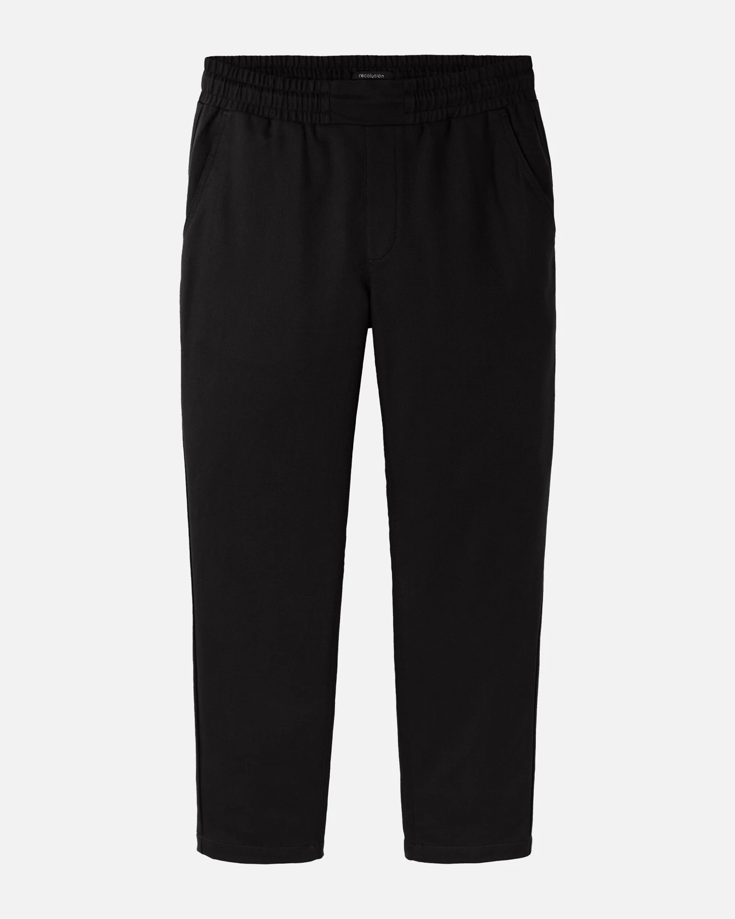 Recolution Herren vegan Chinohose Tamarind Schwarz – Ansicht 2