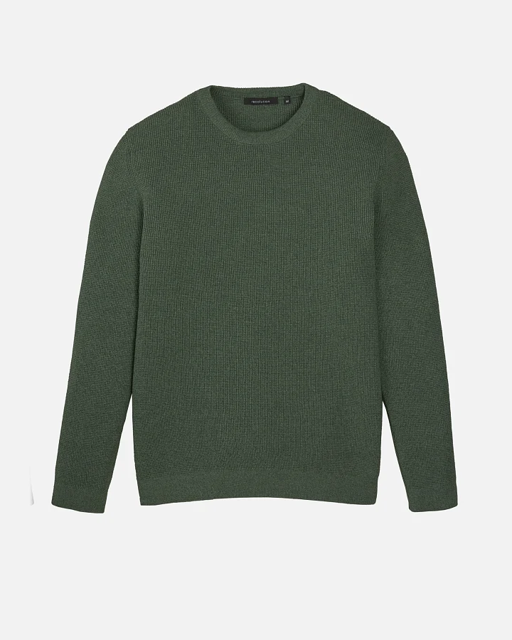 Recolution Herren vegan Pullover Bacopa Grün