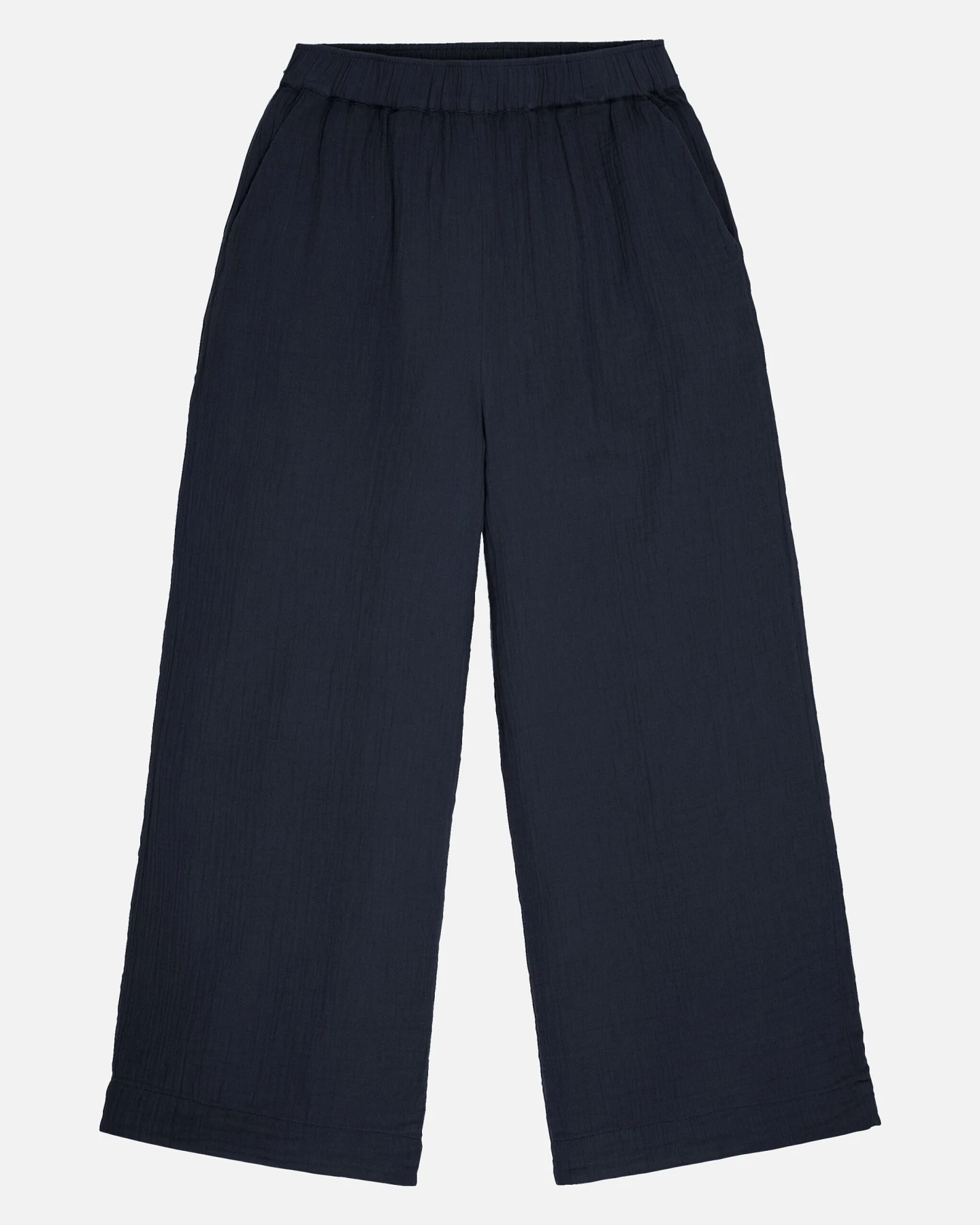 Recolution Damen vegan Culotte Hose Limba Navy – Ansicht 2