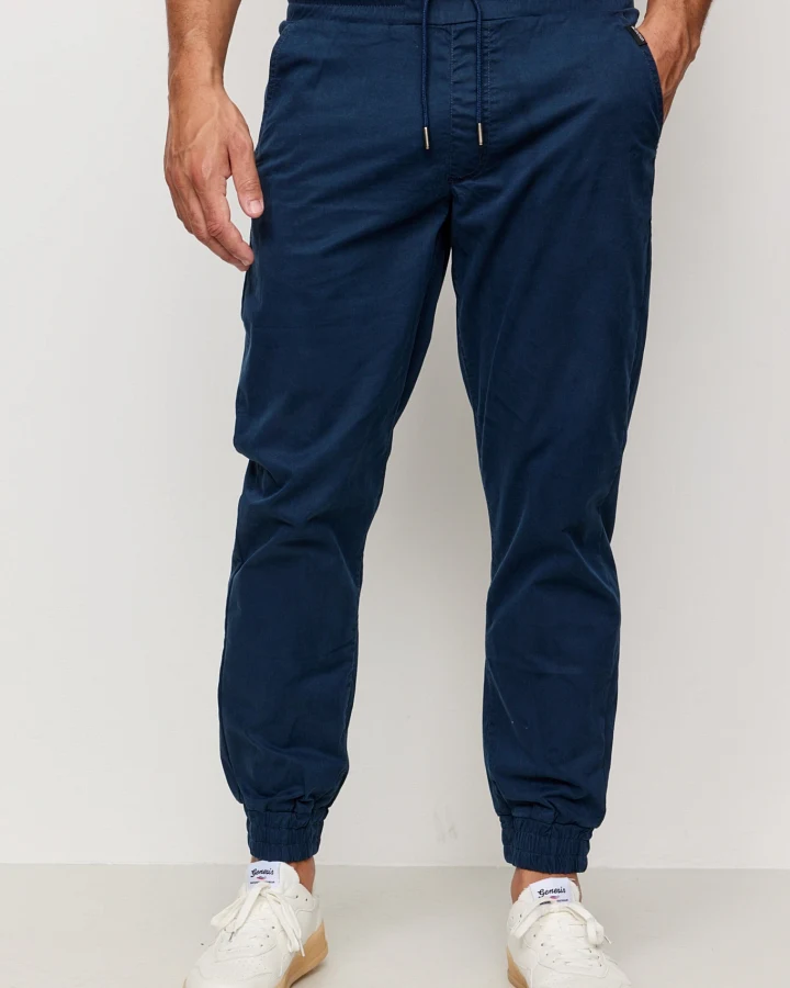 Recolution Herren vegan Jogginghose Chino Musa Dark Navy