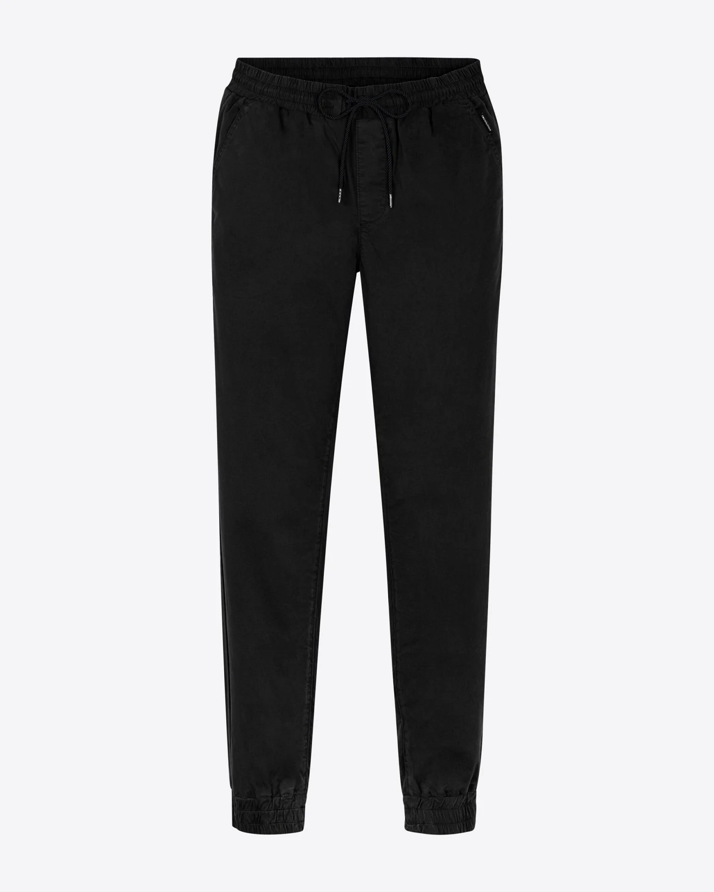Recolution Damen vegan Jogginghose Chino Calathea Schwarz – Ansicht 2