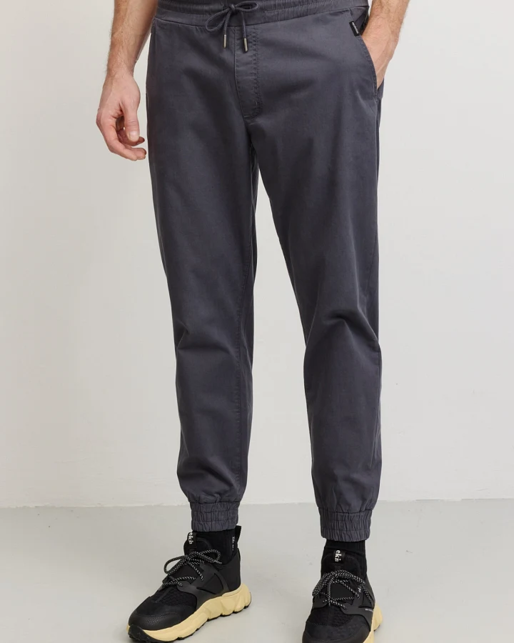 Recolution Herren vegan Jogginghose Chinos Musa Dunkelgrau