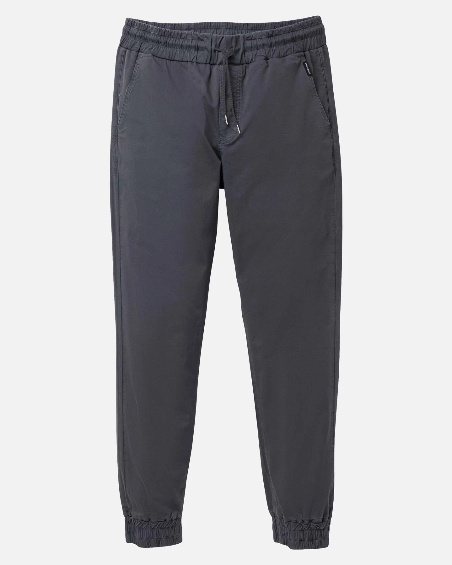 Recolution Herren vegan Jogginghose Chinos Musa Dunkelgrau – Ansicht 2