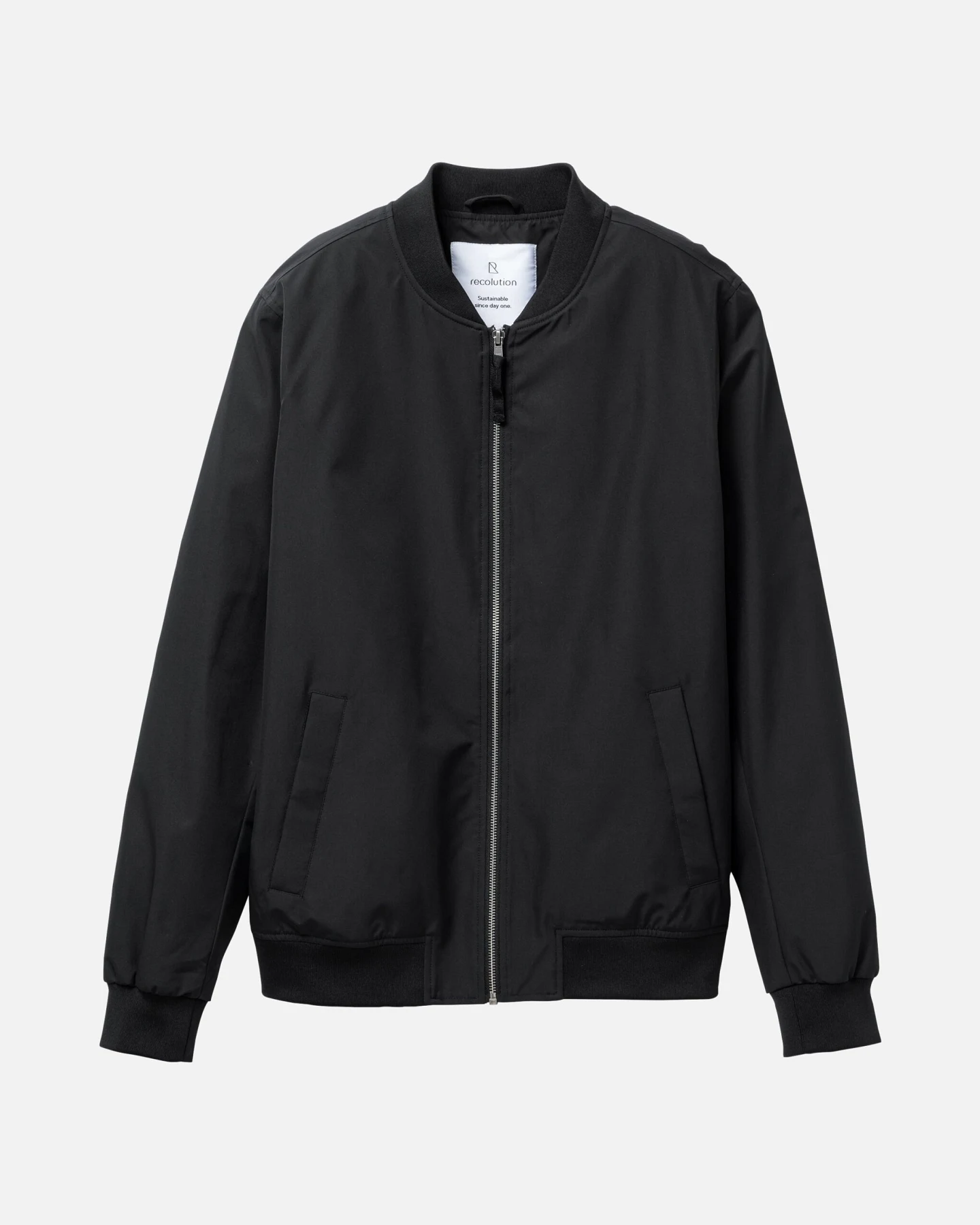 Recolution Herren vegan Blousonjacke Aspen Schwarz – Ansicht 2