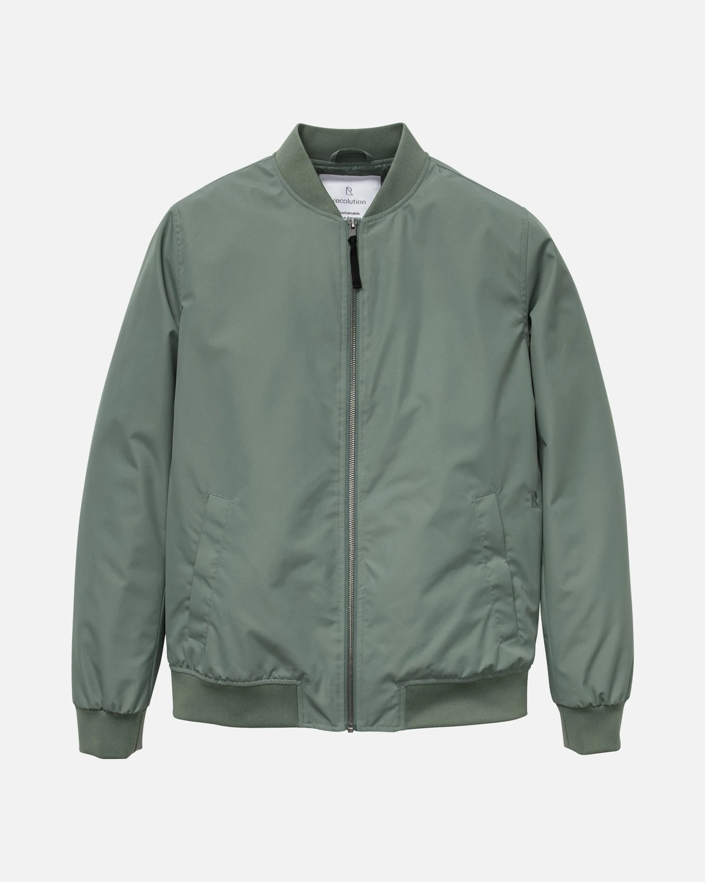 Recolution Herren vegan Blousonjacke Aspen Khaki – Ansicht 2