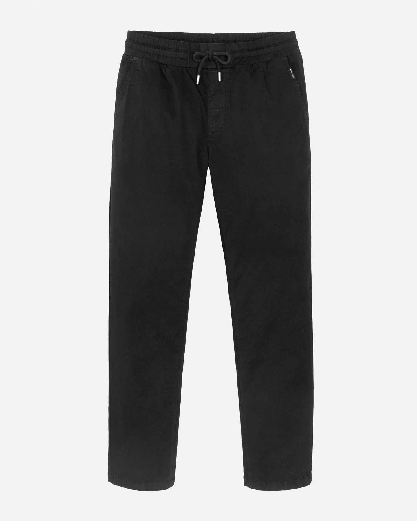 Recolution Herren vegan Jogginghose Chino Taro Schwarz – Ansicht 2
