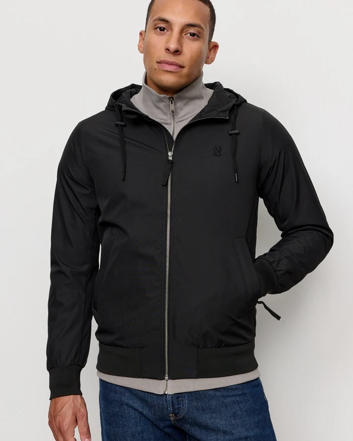 Recolution Herren vegan Jacke Pistazie Schwarz