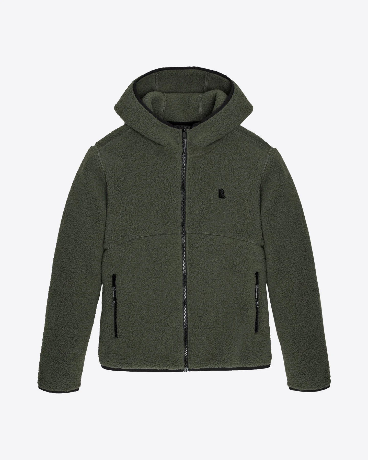 Recolution Damen vegan Jacke Alcea Dark Khaki – Ansicht 2