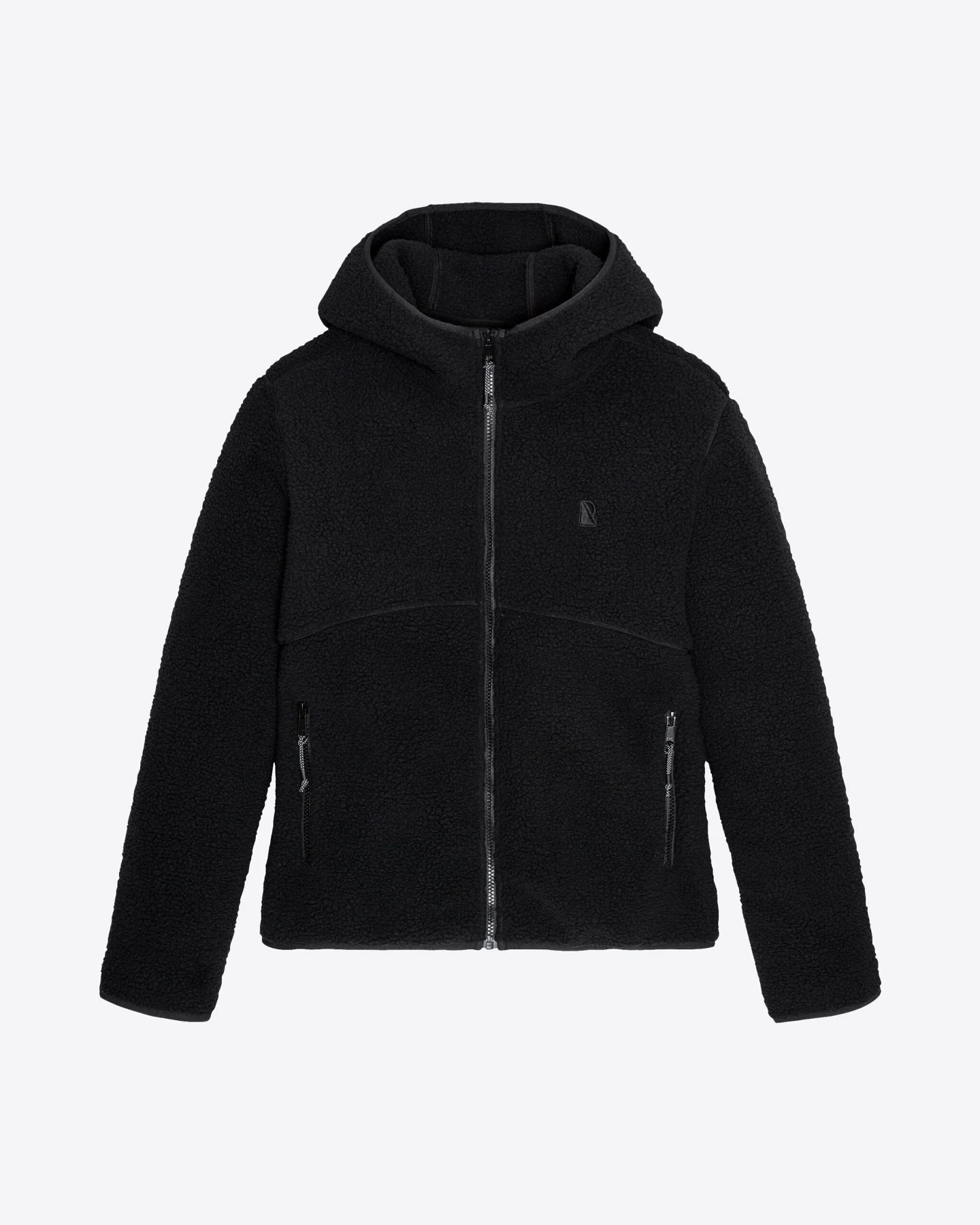 Recolution Damen vegan Jacke Alcea Schwarz – Ansicht 2