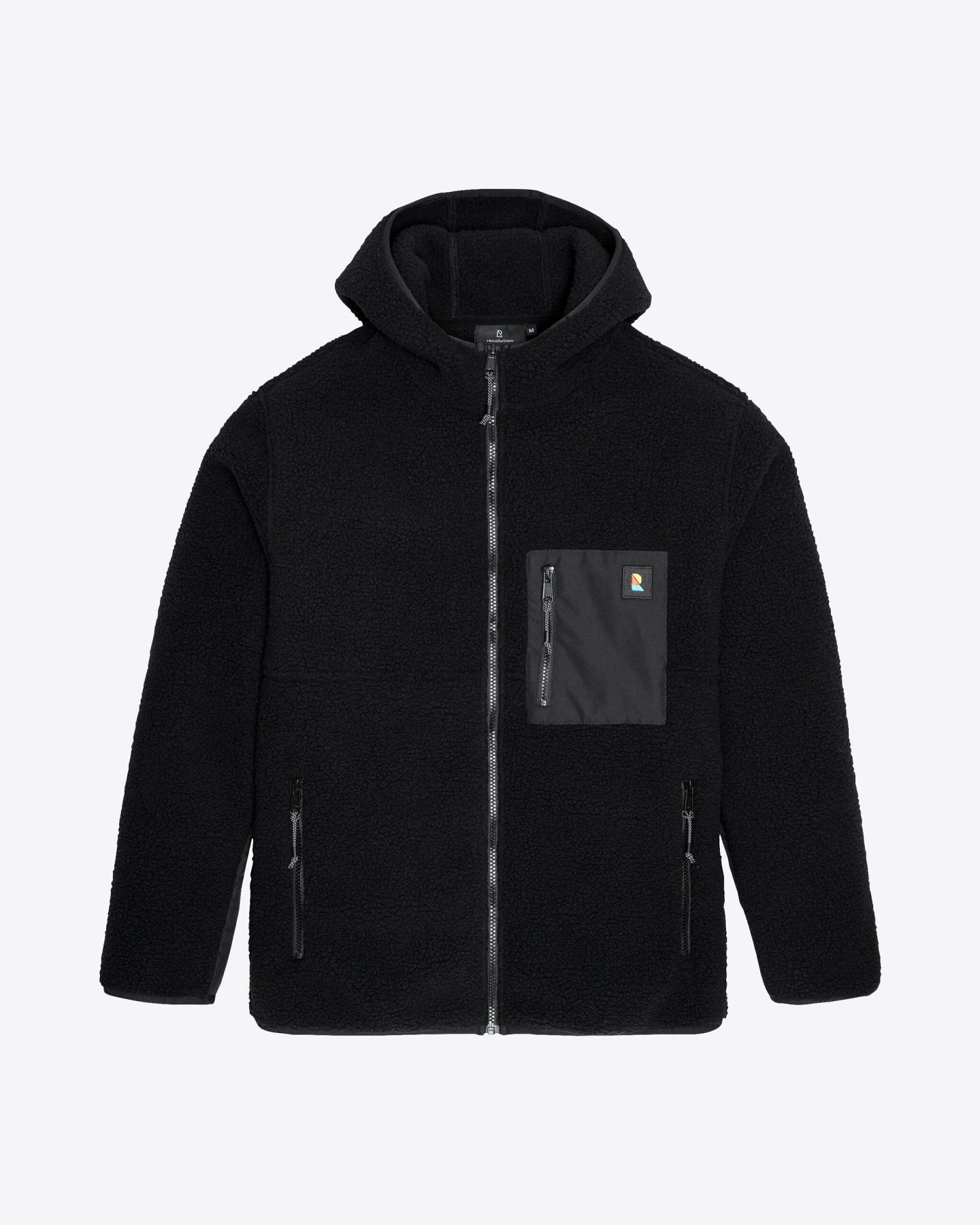 Recolution Herren vegan Jacke Sedum Schwarz – Ansicht 2