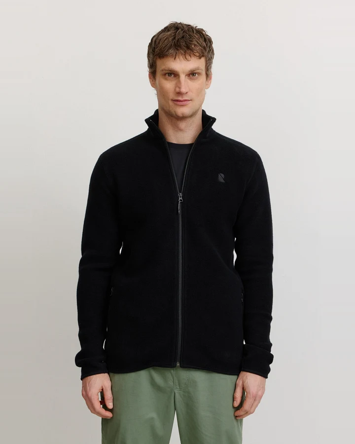 Recolution Herren vegan Jacke Buxus Schwarz