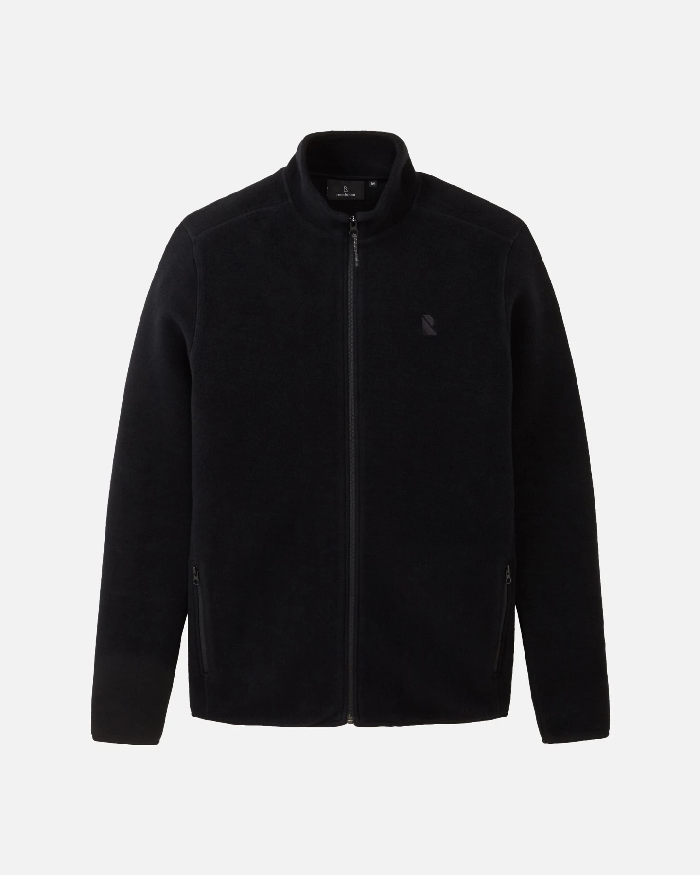 Recolution Herren vegan Jacke Buxus Schwarz – Ansicht 2