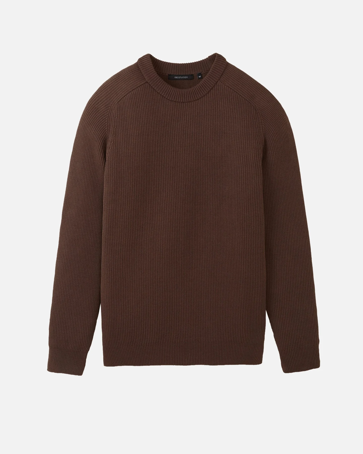 Recolution Herren vegan Pullover Salvia Taupe – Ansicht 2