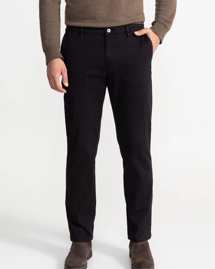 De IONESCU Herren vegan Hose Sinaia Schwarz