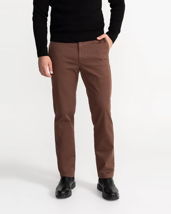 De IONESCU Herren vegan Hose Sinaia Whiskey Brown
