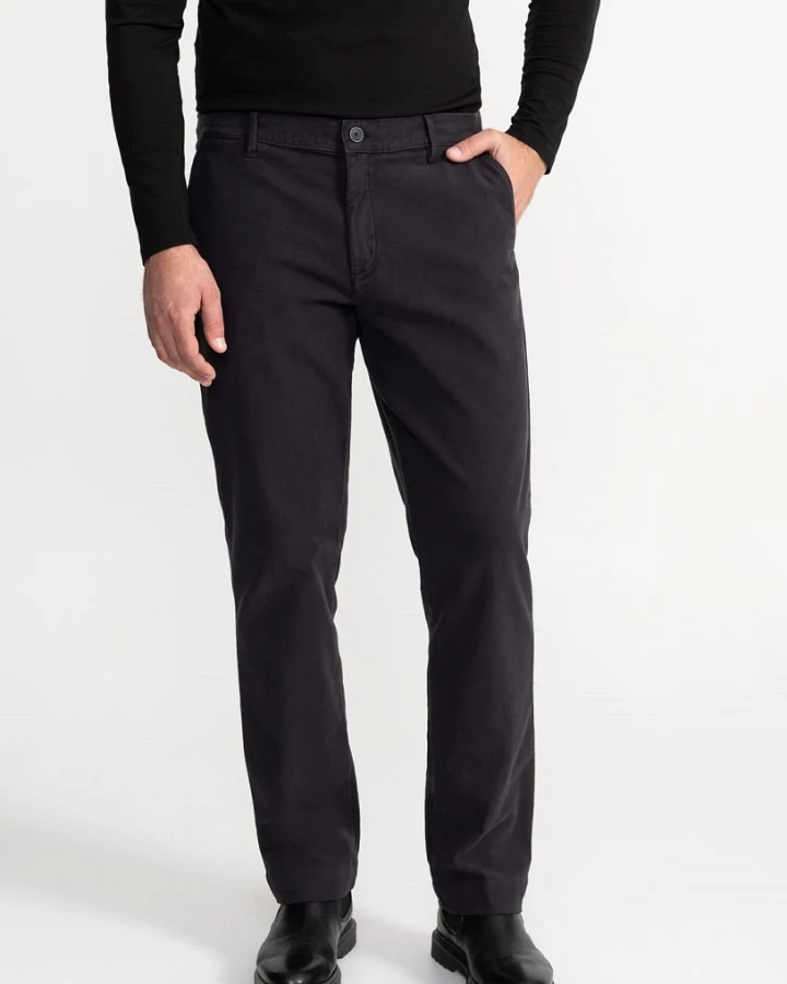 De IONESCU Herren vegan Hose Azuga Marineblau