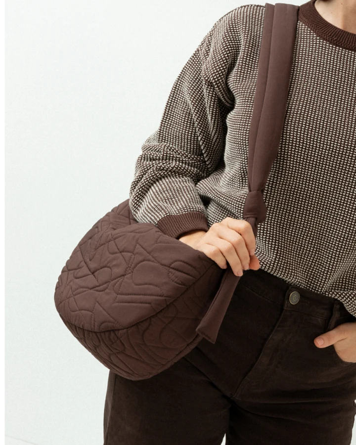 Clotsy Damen vegan Tasche Traveler Braun