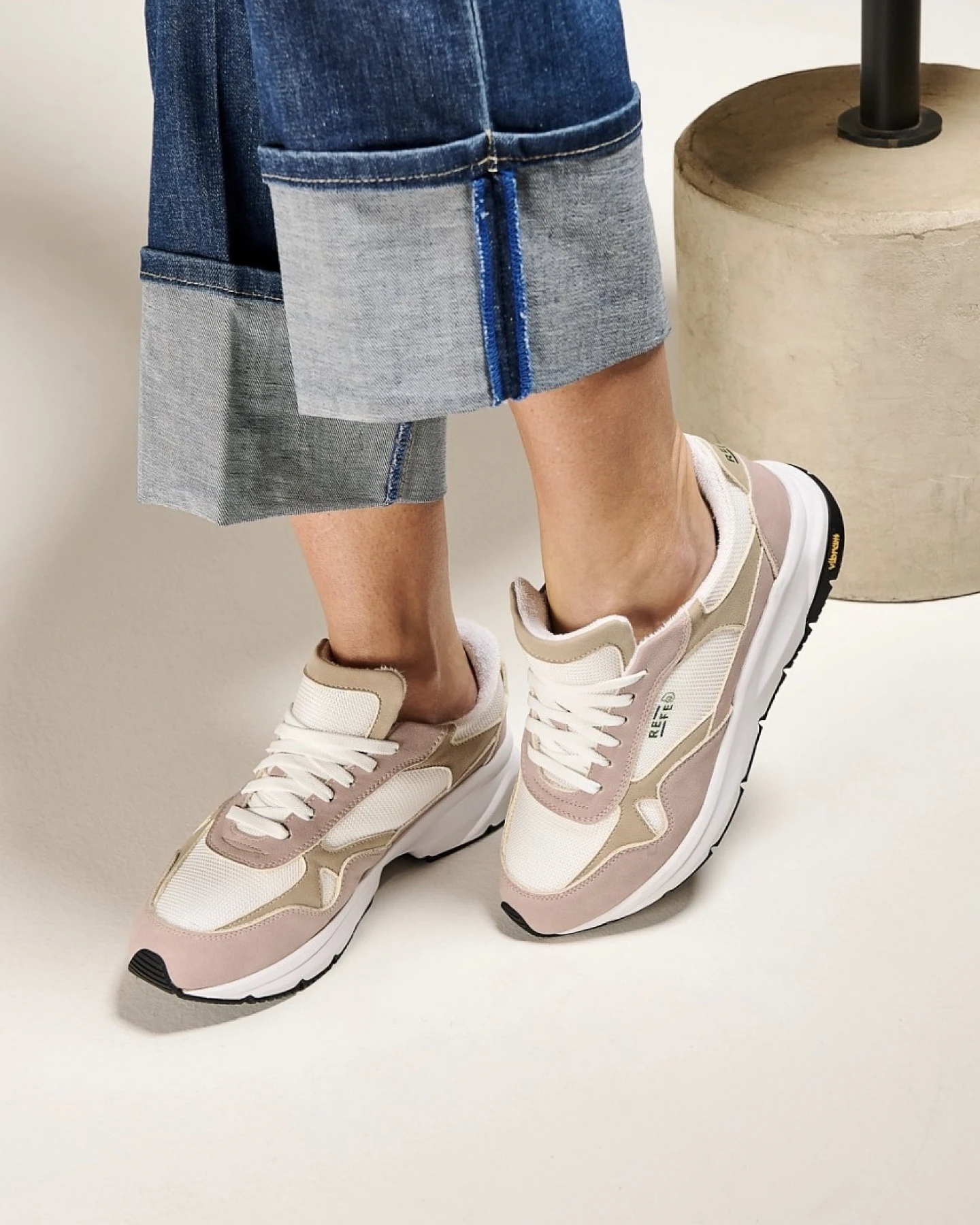 Risorse Future Damen vegan Schuhe Olimpic 2.0 Mauve – Ansicht 2