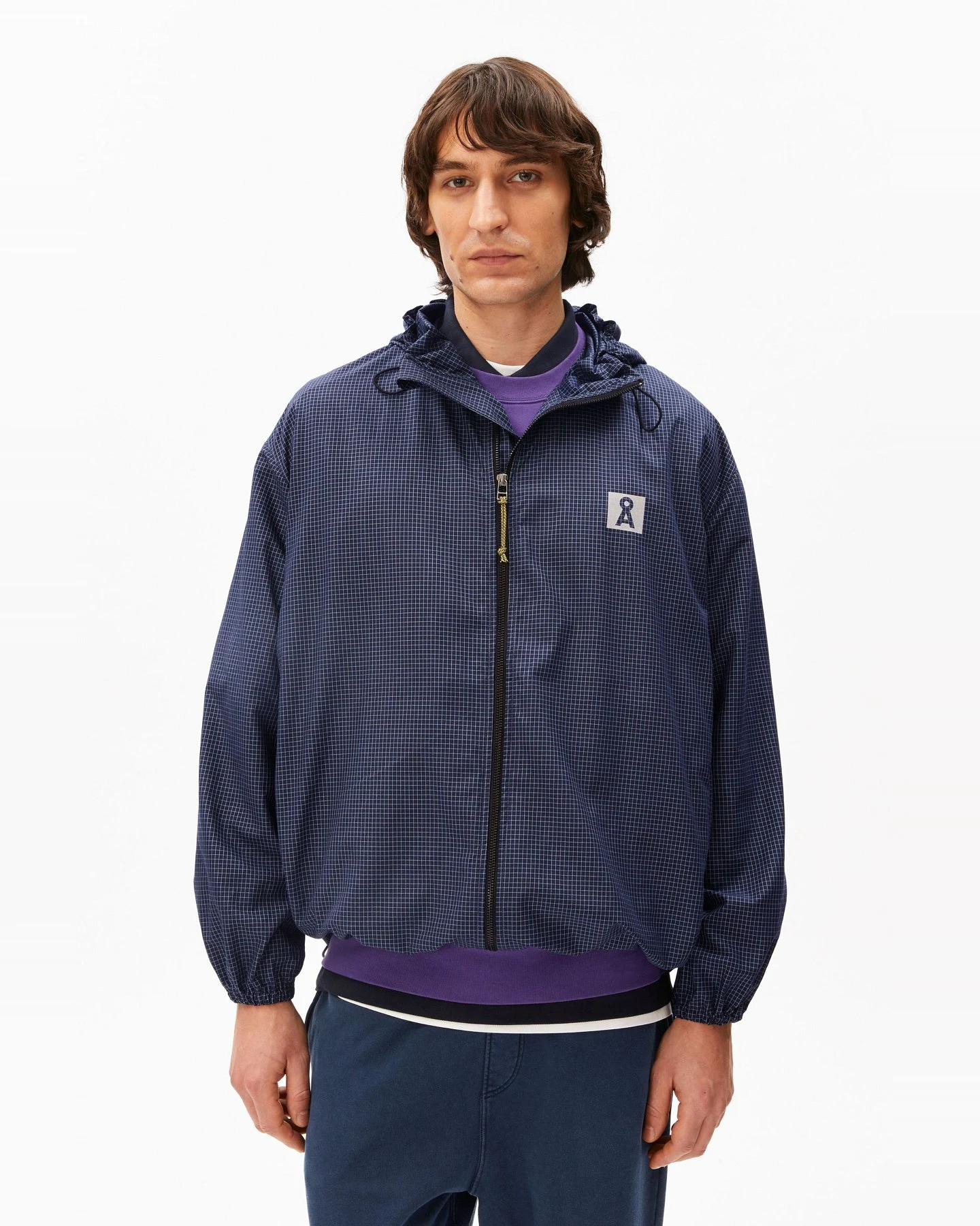 Jacke Windbreaker Tencel – Ansicht 2