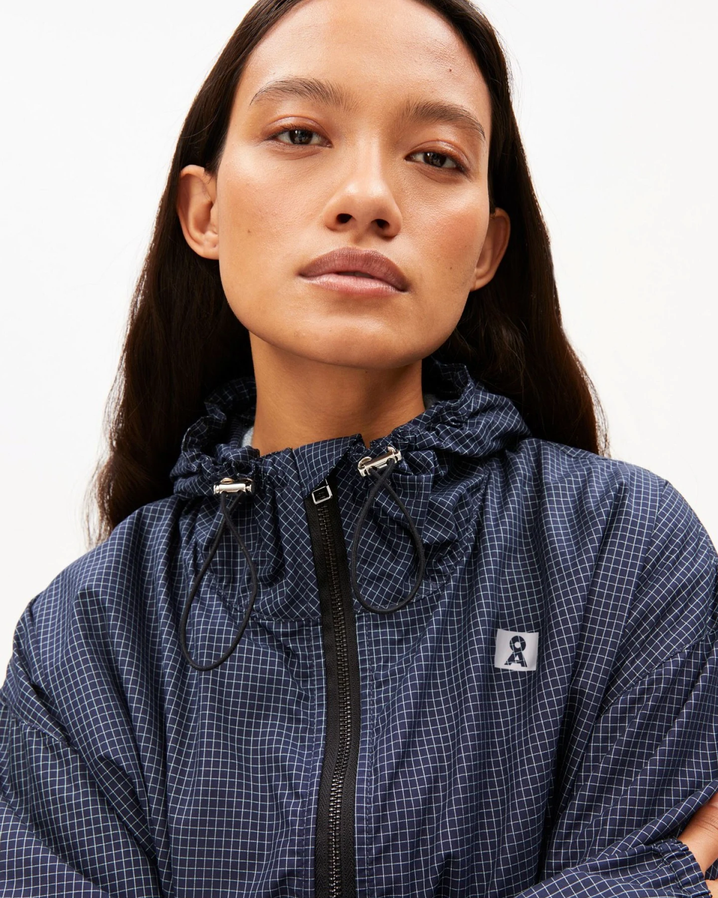 Jacke Windbreaker Tencel – Ansicht 3