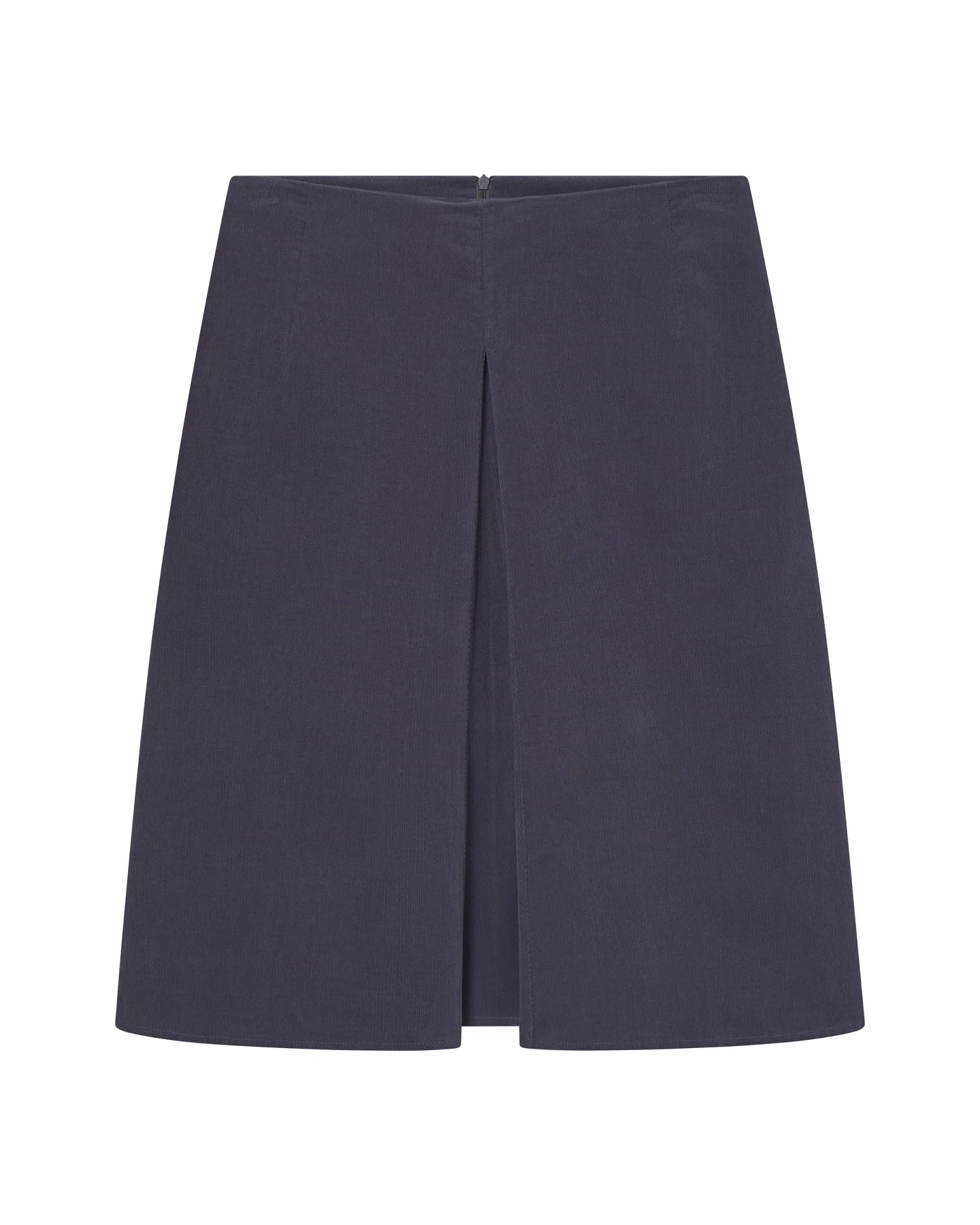 WiDDA Damen vegan Rock Falte Grau – Ansicht 2