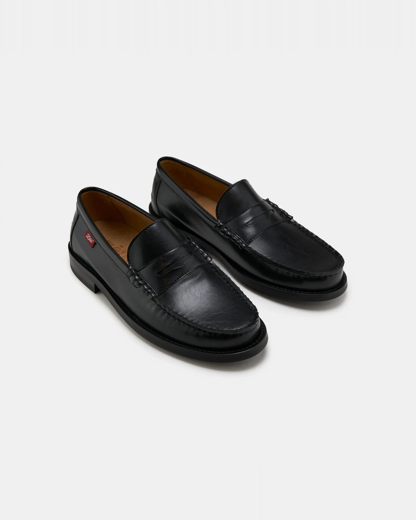 Zèta Herren vegan Loafers Unisex Braga Schwarz – Ansicht 2