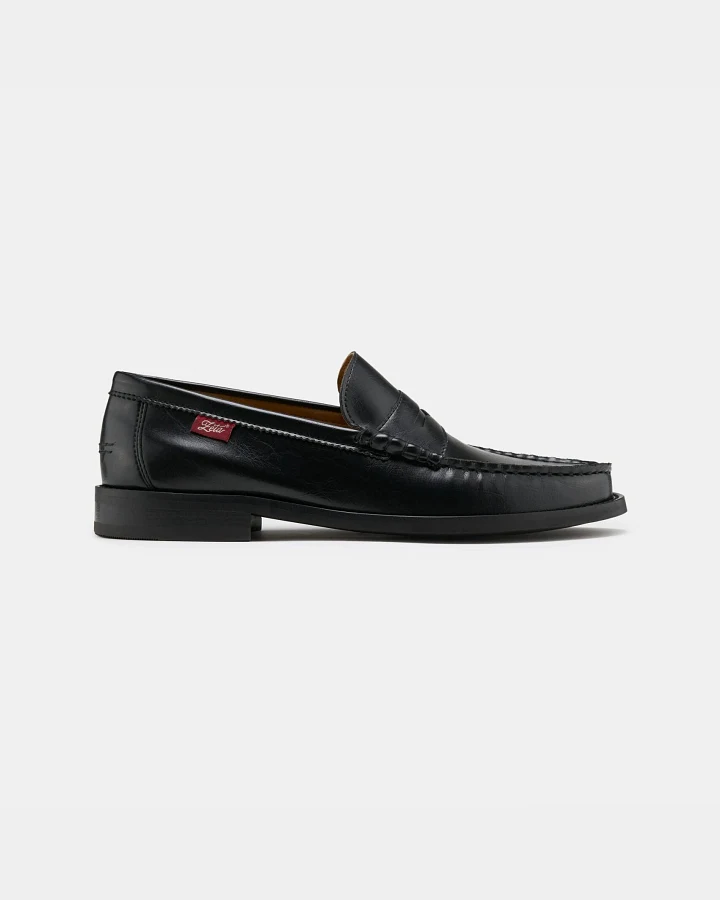 Zèta Herren vegan Loafers Unisex Braga Schwarz