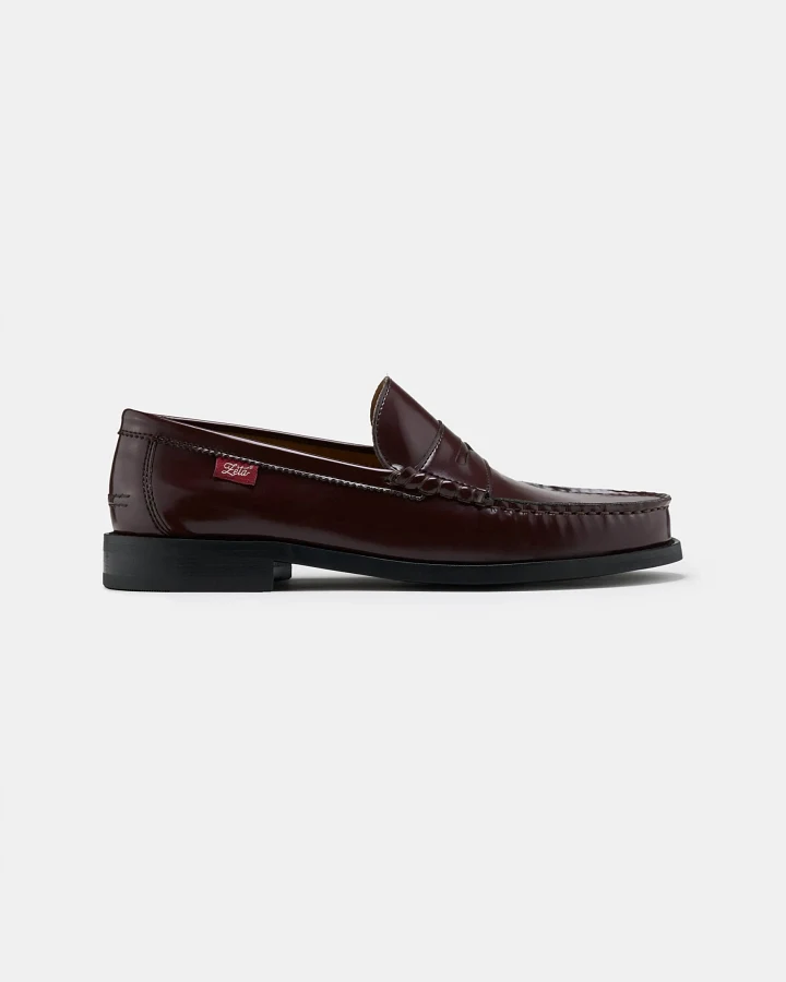 Zèta Herren vegan Loafers Unisex Braga Bordeaux