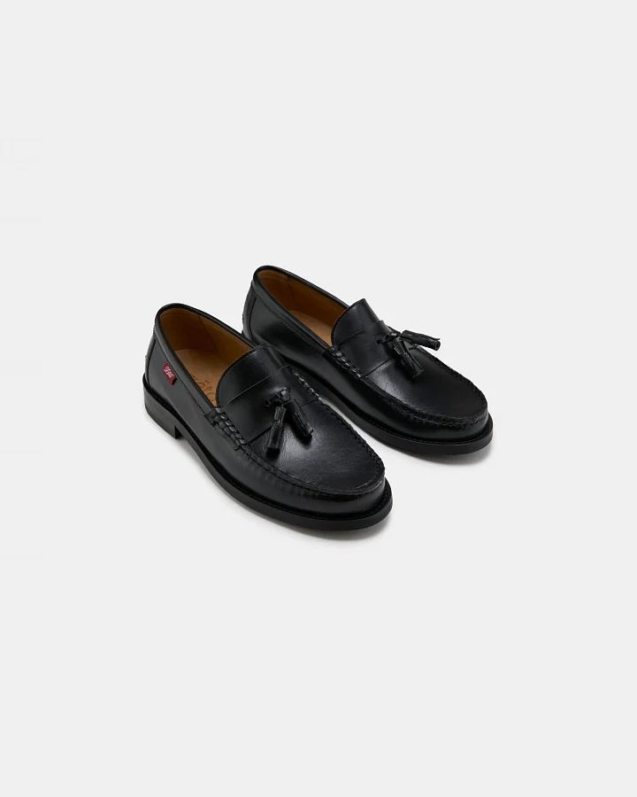 Zèta Herren vegan Loafers Unisex Minho Schwarz