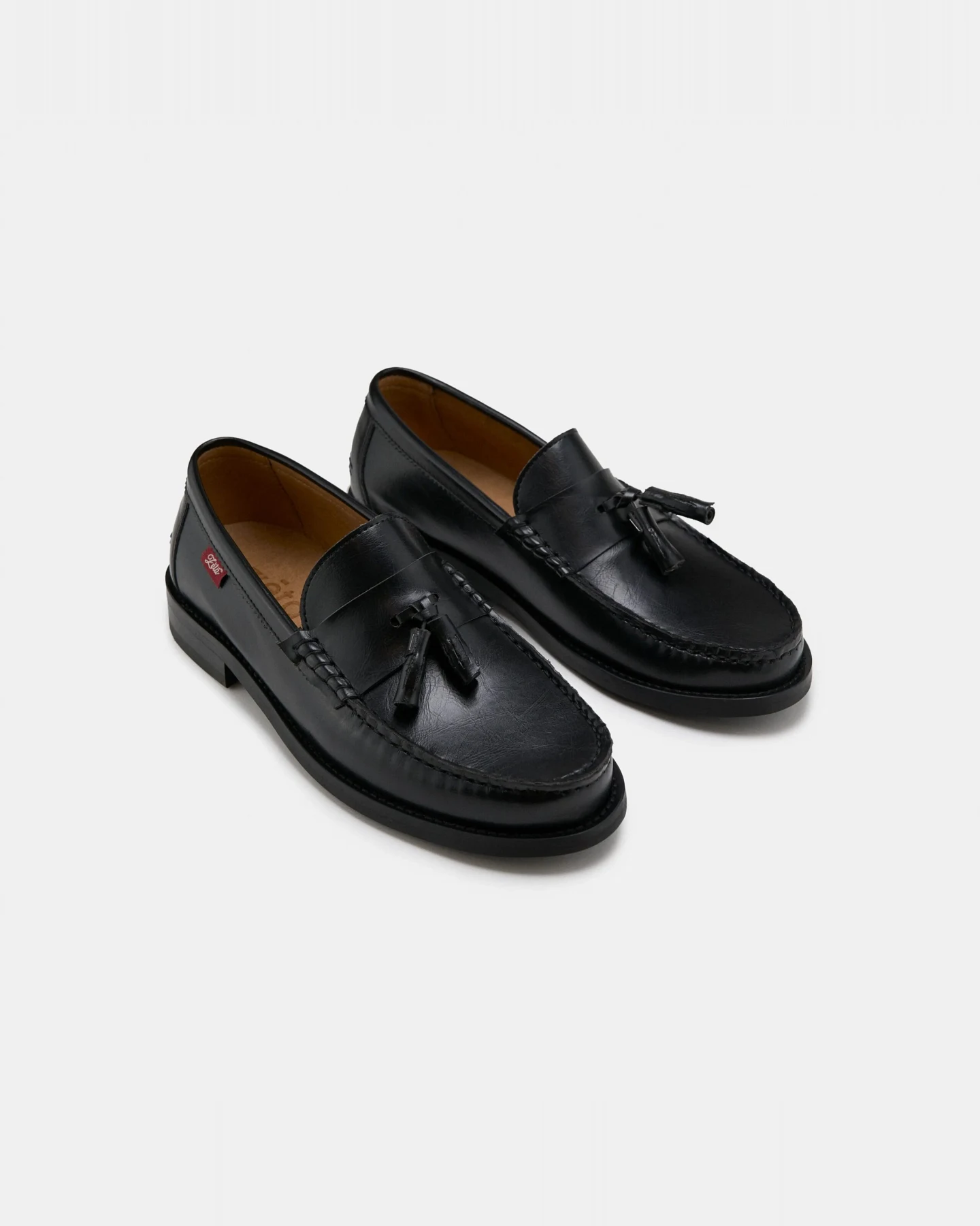 Zèta Herren vegan Loafers Unisex Minho Schwarz – Ansicht 2