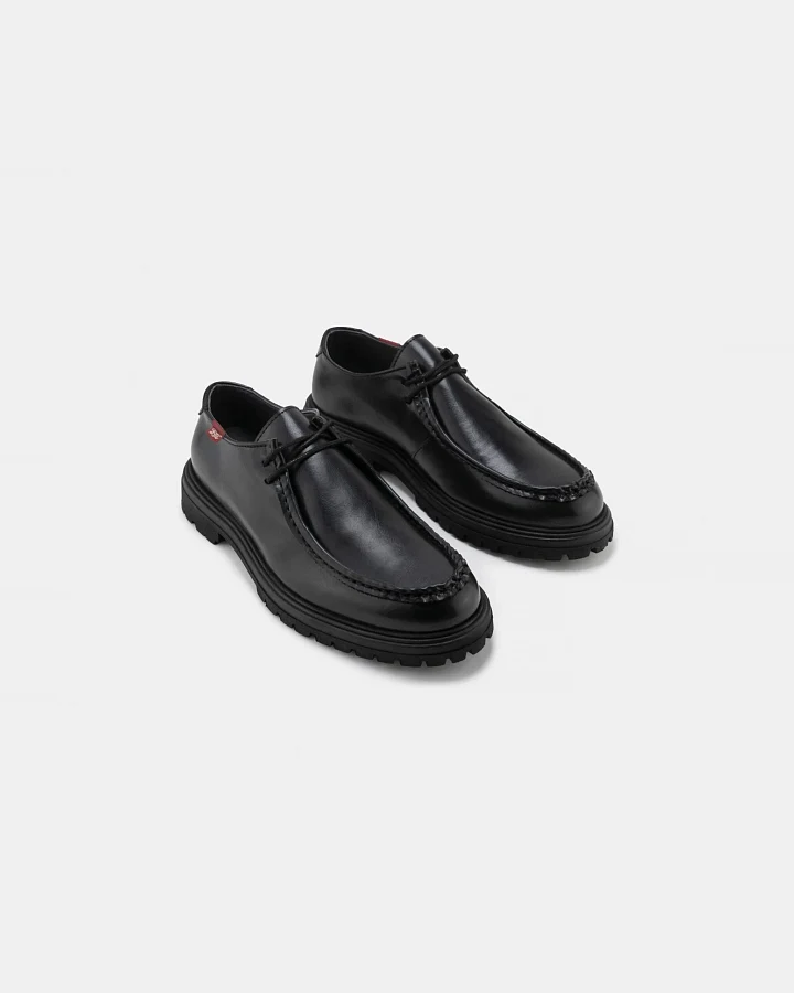 Zèta Herren vegan Schuhe Unisex Soajo Schwarz
