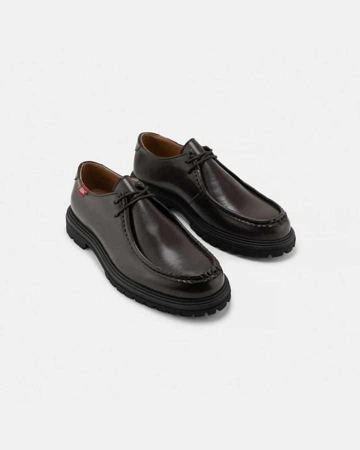 Zèta Herren vegan Schuhe Unisex Soajo Braun