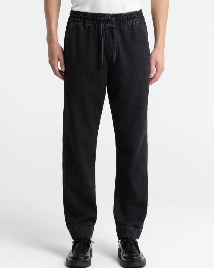 Kings of Indigo Herren vegan Hose Martin Quercus Grau