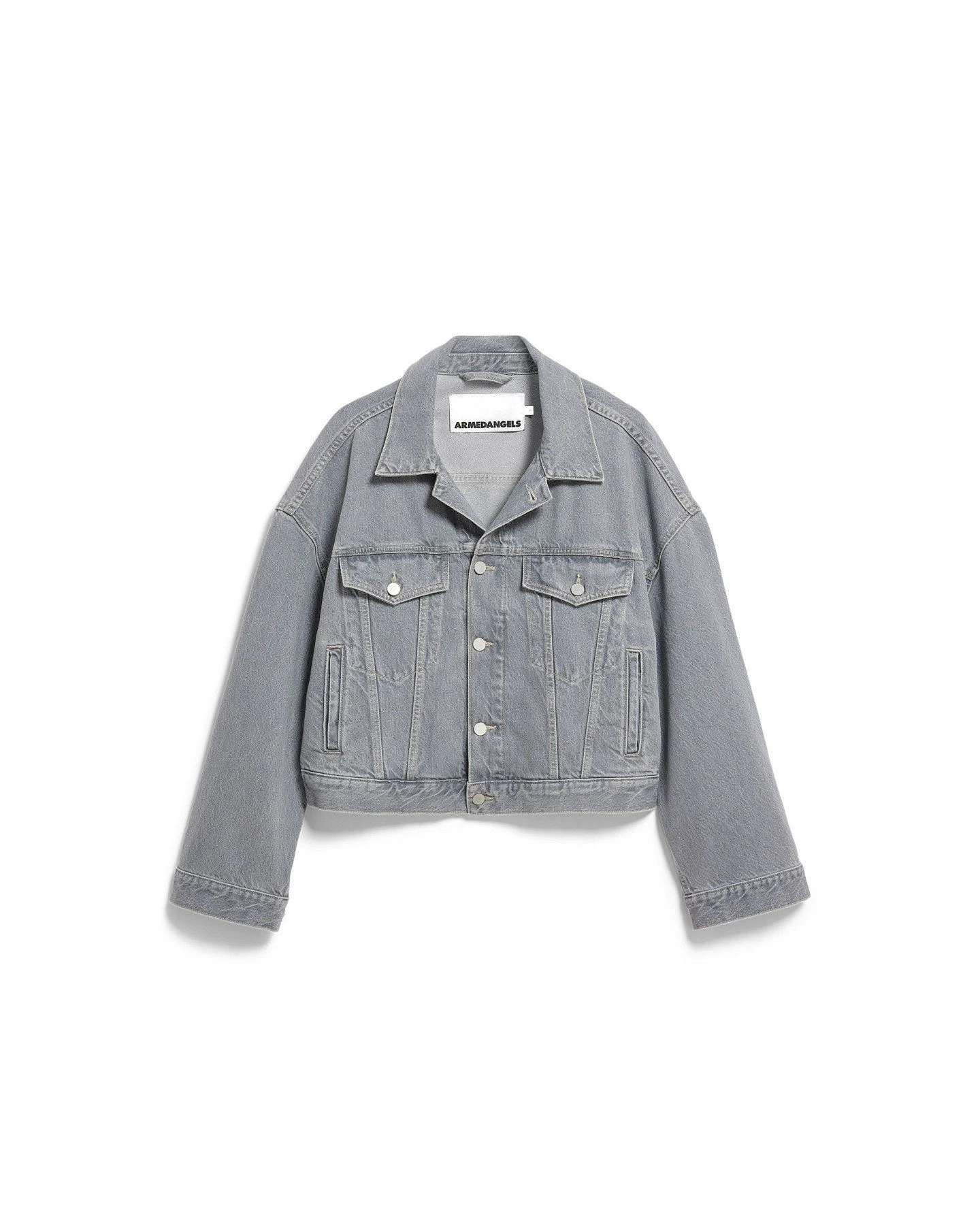 Jeansjacke Paasithe Tencel Grau – Ansicht 6