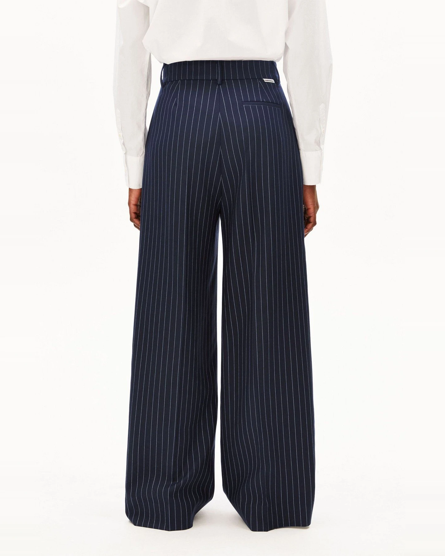 Stoffhose Kaayua Pinstripe Blau – Ansicht 2