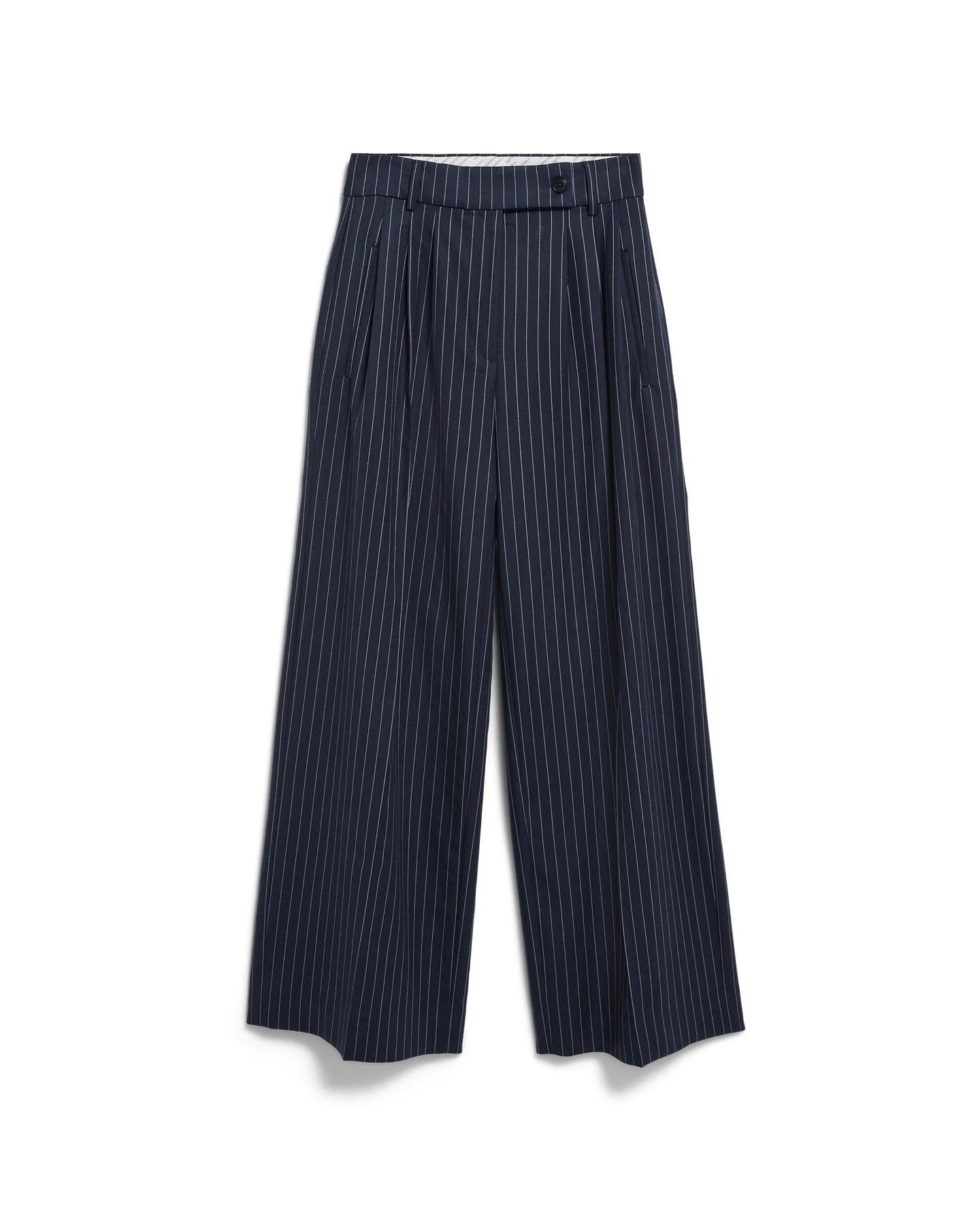 Stoffhose Kaayua Pinstripe Blau – Ansicht 6